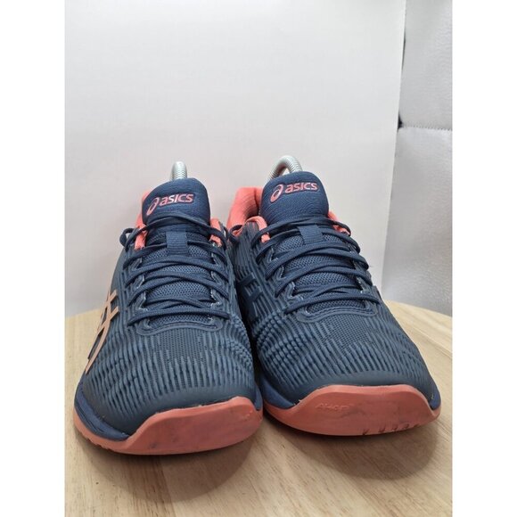 Asics Womens Solution Speed FF 1042A002 Blue Running Shoes Sneakers Size 9 - Picture 2 of 9